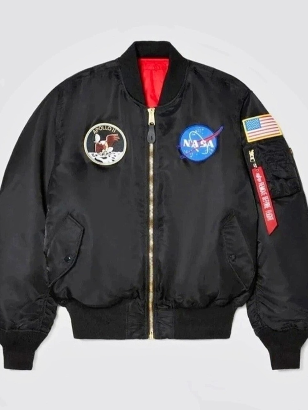 Alpha Industries MA-1 Apollo II Bomber Jacket Black